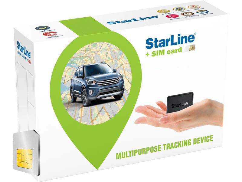 StarLine GPS ECO so SIM kartou